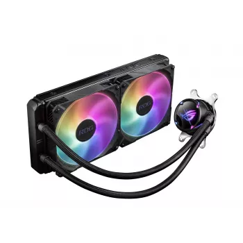 ASUS ROG STRIX LC II 280 ARGB Prozessor All-in-One-Flüssigkeitskühler 14 cm Schwarz 1 Stk.