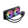 ASUS ROG STRIX LC II 280 ARGB Prozessor All-in-One-Flüssigkeitskühler 14 cm Schwarz 1 Stk.