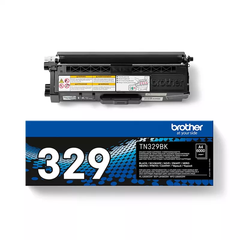 Tonerkartusche Brother TN-329BK 3000 Seiten Schwarz