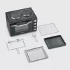 Severin TO 2073 XXL Mini-Backofen 60 L 2200 W Schwarz Grill