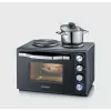 Severin TO 2073 XXL Mini-Backofen 60 L 2200 W Schwarz Grill