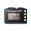 Severin TO 2073 XXL Mini-Backofen 60 L 2200 W Schwarz Grill