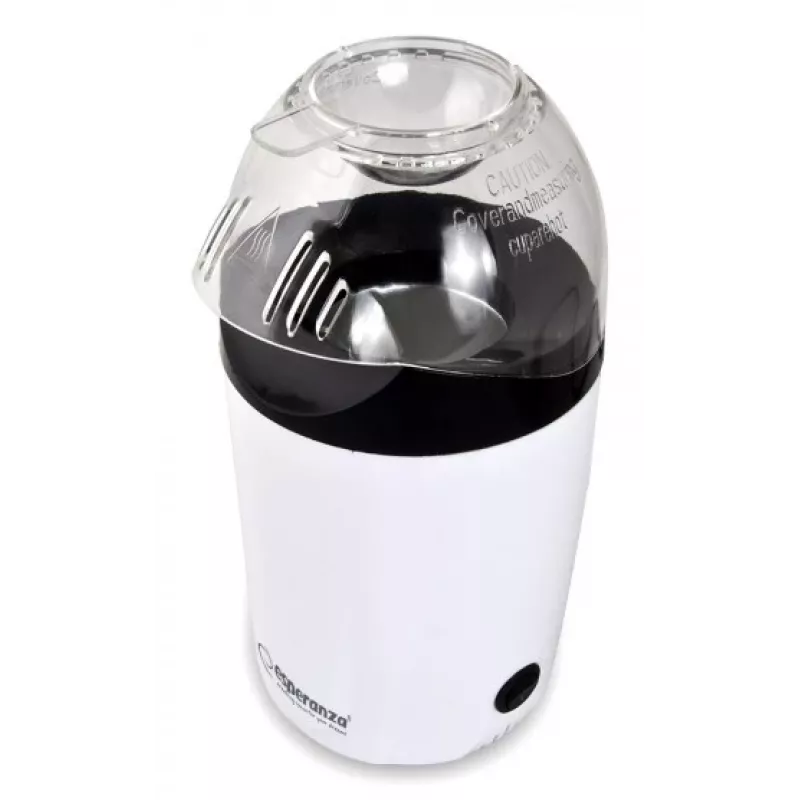 Popcorn Popper Esperanza EKP006 Schwarz Weiß