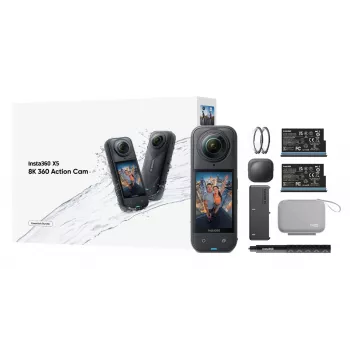 Insta360 X5 Bundle Action-Sportkamera 72 MP 8K Ultra HD 360°