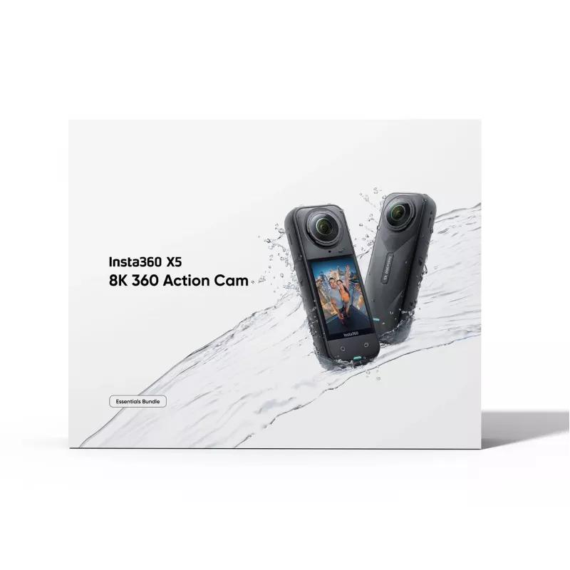 Insta360 X5 Bundle Action-Sportkamera 72 MP 8K Ultra HD 360°