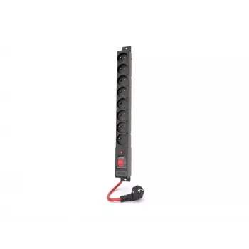 ACAR S8 Black 8 AC-Ausgänge 230 V 10m