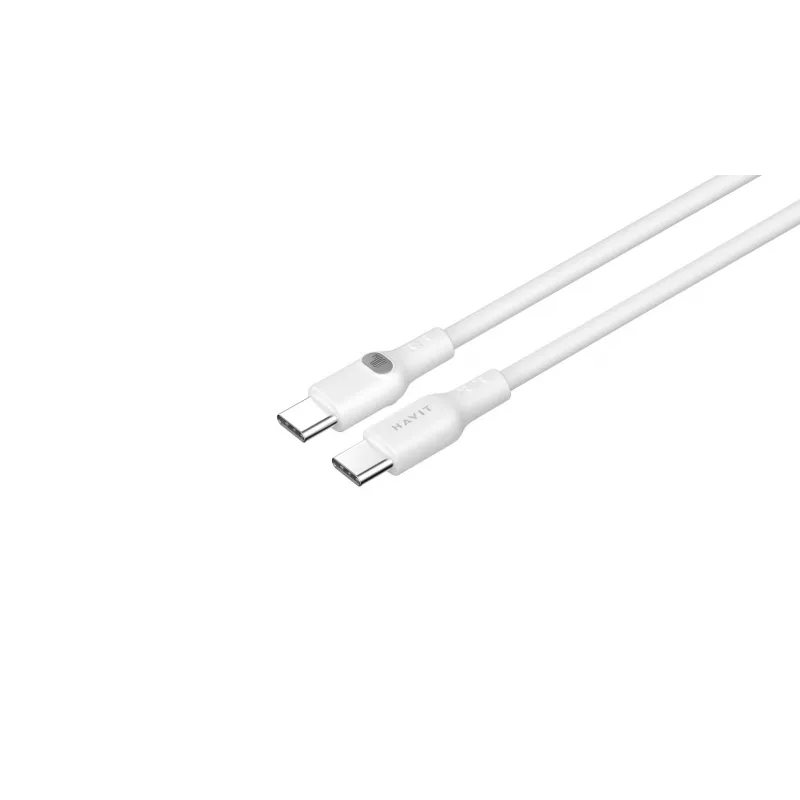 USB-Typ-C-auf-USB-Typ-C-Kabel Havit CB6280 1m weiß