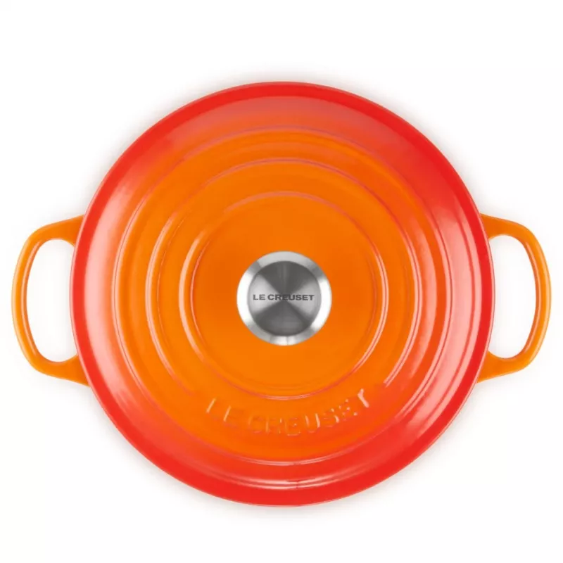 Le Creuset Signature Bräter 22 cm rot