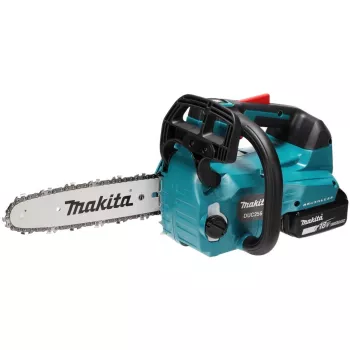 Top-Handle-Akku-Kettensäge DUC256Z, 36Volt (2x18V) Blau/Schwarz, ohne Akku und Ladegerät
