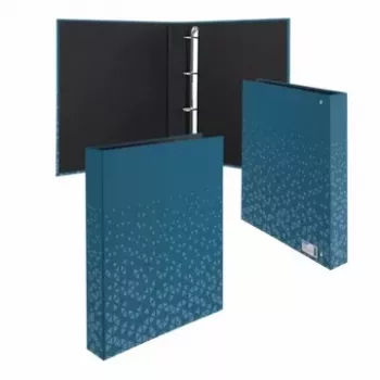 HERMA 20151 Fotobuch blau DIN A4 4-Ring-Mechanik