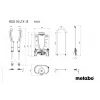 Rückentragbare Gartenspritze Metabo RSG 18 LTX 15