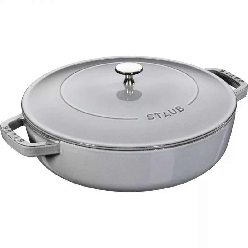 Tiefe Bratpfanne mit Deckel STAUB 28 cm 40511-470-0