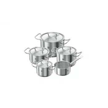 Zwilling 40901-001 Edelstahl-Saucentopf-Set 5 Stück