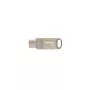 USB-Flash-Laufwerk PATRIOT PS256GT560DS5D 256 GB USB 3.2 (USB-A/USB-C) drehbar, silber, 120 MB/s