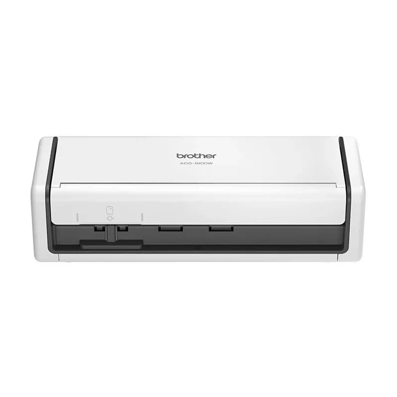 Tragbarer kabelloser Farbdokumentenscanner Brother ADS-1800W — kompakter Duplex-ADF für kleine Büros/mobile Nutzung