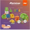 Spielzeugbausteine Marioinex Blocks Waffle mini Müllauto 14 Stk. 903131