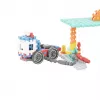 Baustein-Set Marioinex Mini Waffle Blocks Tankstelle, 148 Teile, mehrfarbig, ab 6 Jahren