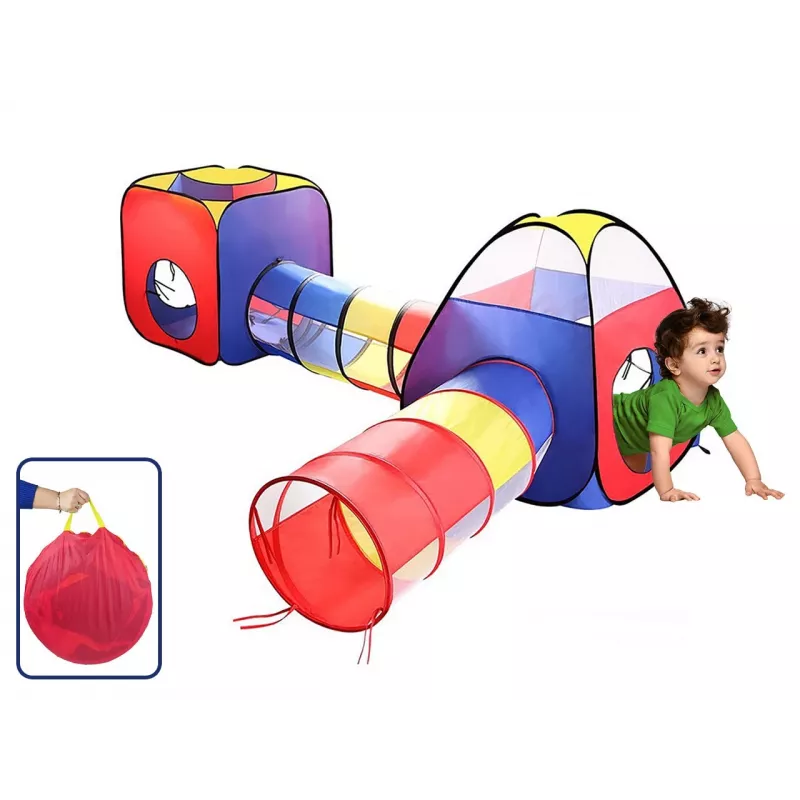 Kinderspielzelt Madej 004178, Stoffspielhaus, 4 Stück