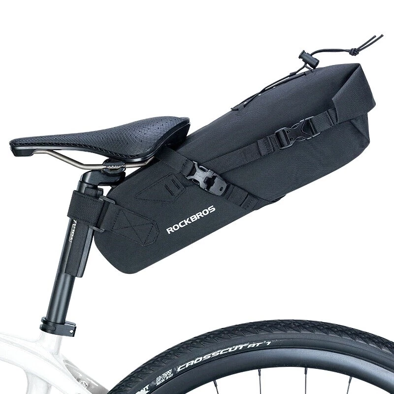 Rockbros 30130061001 3 L schwarz wasserdichte Fahrradsatteltasche