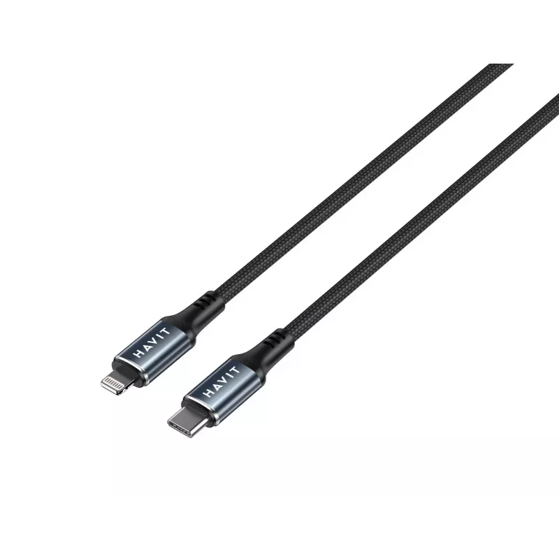 Havit CB6311 USB Typ C auf Lightning Kabel 1 m schwarz 30 W