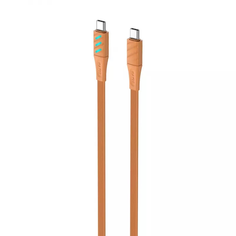 Havit CB6254 USB Typ C auf USB Typ C Ladekabel 1 m orange