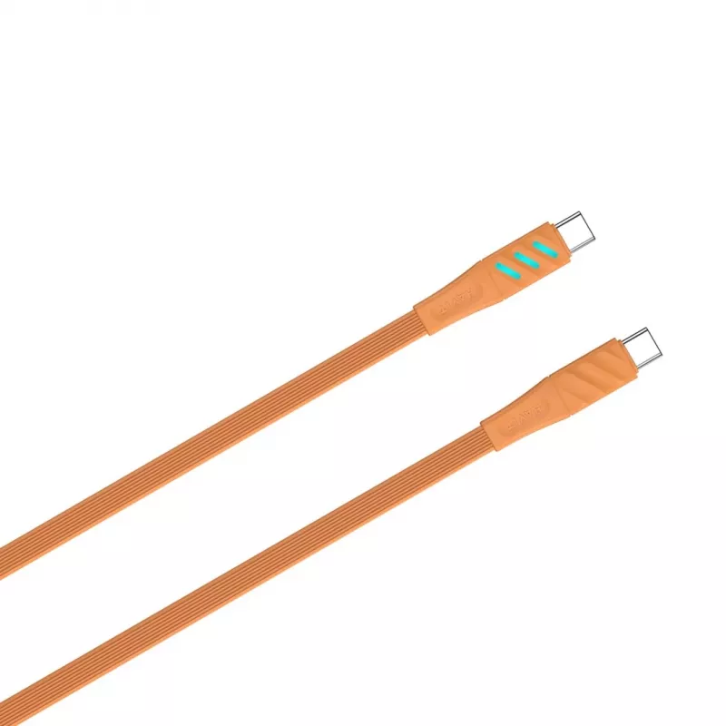 Havit CB6254 USB Typ C auf USB Typ C Ladekabel 1 m orange