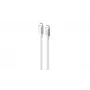 Havit CB6290 USB Type C auf USB Type C Kabel 1 m 10 Gbit/s Grau Weiß
