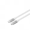 Havit CB6290 USB Type C auf USB Type C Kabel 1 m 10 Gbit/s Grau Weiß