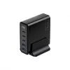 HAVIT Reiseladegerät UCLE004 EU 140W Fünf-Port GaN Schwarz