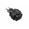 Havit UC132 EU GaN 22W Dual-Port-Ladegerät kabelloses Laden schwarz