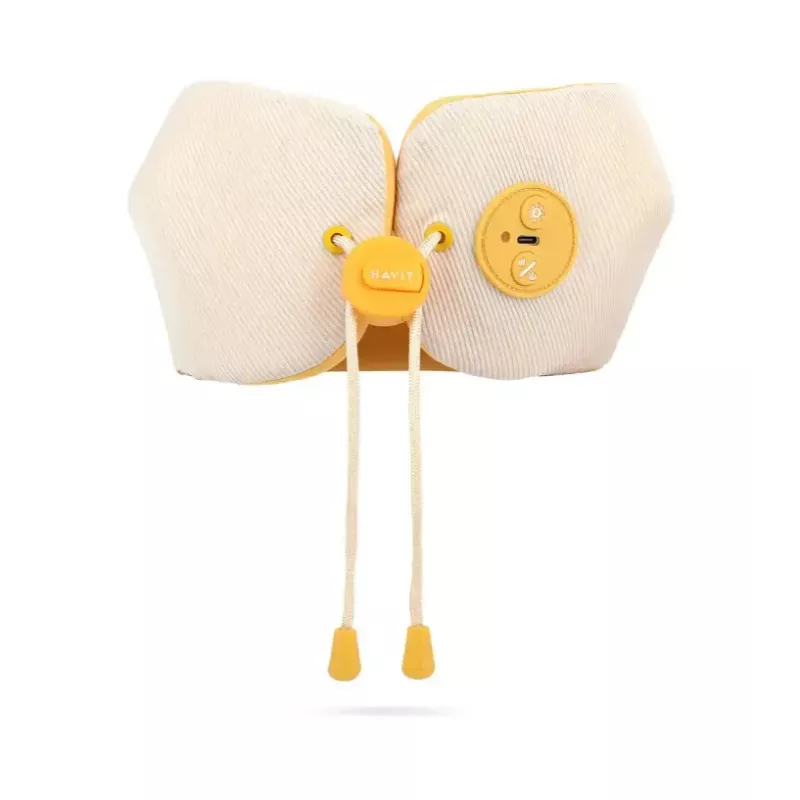 Havit Nackenmassagegerät NM1702 gelb Knetmassage Batteriebetrieben