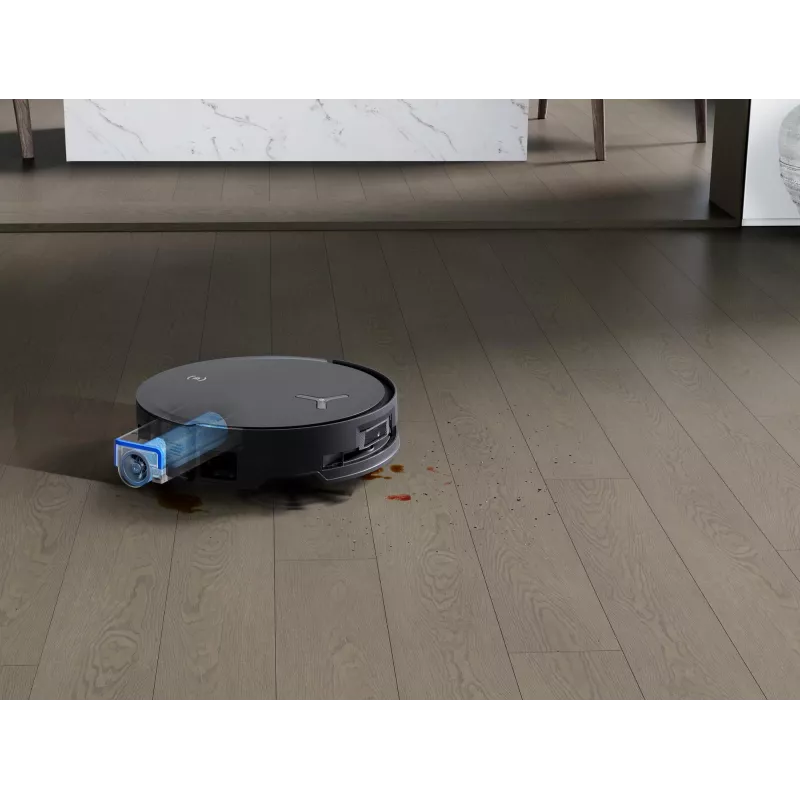 Ecovacs Deebot X8 Omni Saugroboter – schwarz, 5200-mAh-Akku, 128 Min. Laufzeit, Staubbeutel 0,22 L, Wischfunktion, automatische Basisstation