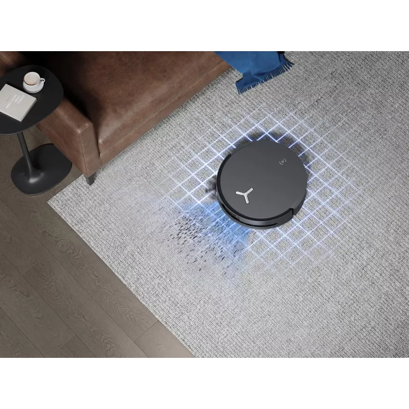 Ecovacs Deebot X8 Omni Saugroboter – schwarz, 5200-mAh-Akku, 128 Min. Laufzeit, Staubbeutel 0,22 L, Wischfunktion, automatische Basisstation