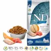 FARMINA N&D Ocean Dog Salmon, Cod, Cantaloupe, Melon Adult Mini - Trockenfutter für Hunde - 7 kg