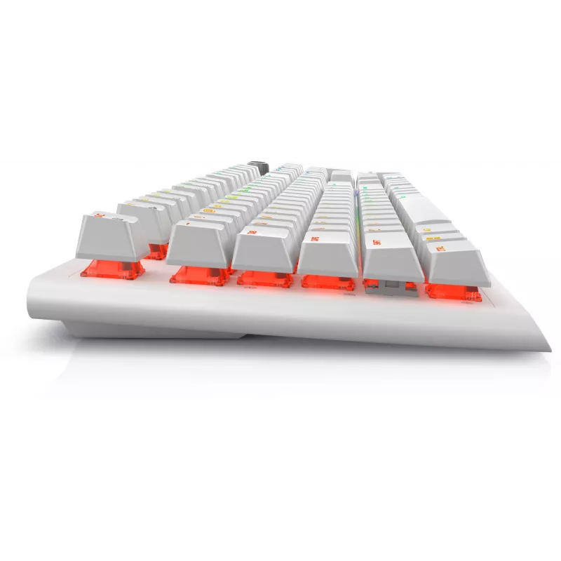 Dell | Alienware Tri-Mode AW920K | Kabellose Gaming-Tastatur | Kabellos | RGB LED-Beleuchtung | US | Bluetooth | Lunar Light | Nummernblock | CHERRY MX Red | Kabellose Verbindung