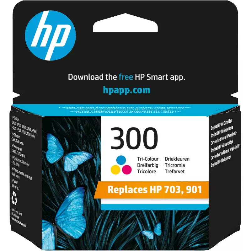 HP 300 Tintenpatrone Farbe Vivera 4ml Deskjet D2560 F4280 All-in-One (ML)
