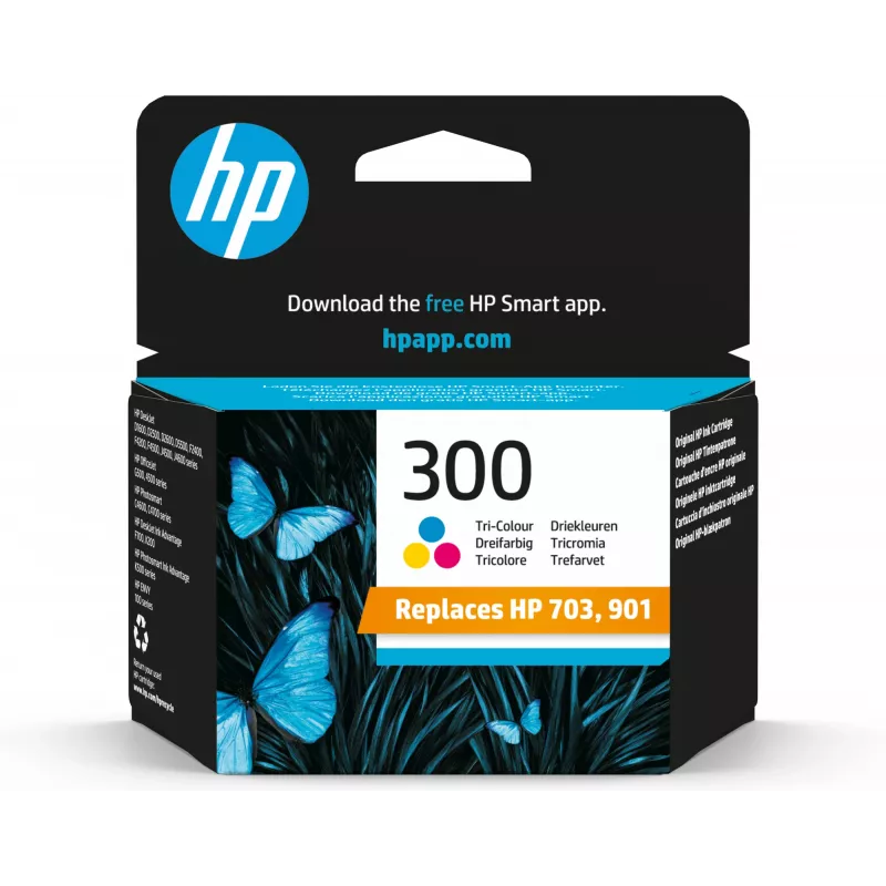 HP 300 Tintenpatrone Farbe Vivera 4ml Deskjet D2560 F4280 All-in-One (ML)