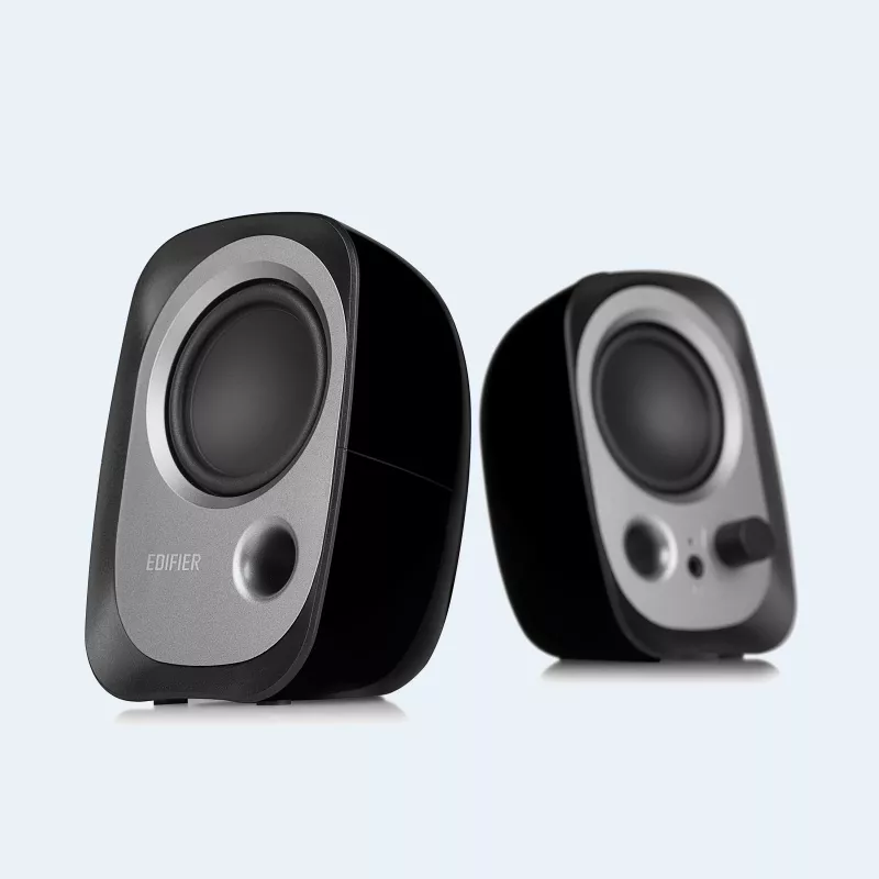 Edifier R12U - Lautsprecher - für PC - 4 Watt (gesamt) - Schwarz (R12U Schwarz)