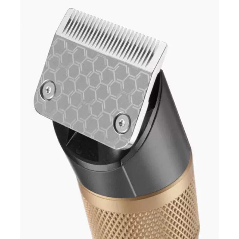 Haartrimmer BaByliss E987E Gold Granite – wiederaufladbarer Li-Ion-Akku, 8 Längenstufen, 0,6 mm – 28 mm, wasserdicht