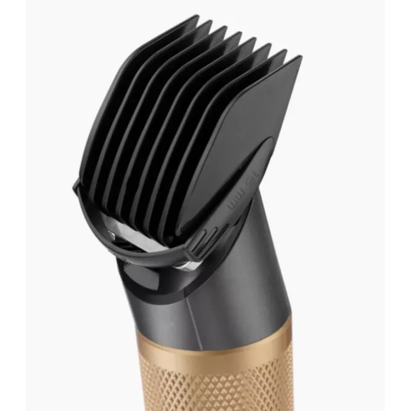 Haartrimmer BaByliss E987E Gold Granite – wiederaufladbarer Li-Ion-Akku, 8 Längenstufen, 0,6 mm – 28 mm, wasserdicht