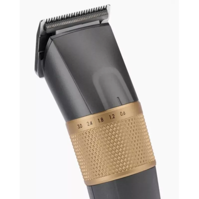 Haartrimmer BaByliss E987E Gold Granite – wiederaufladbarer Li-Ion-Akku, 8 Längenstufen, 0,6 mm – 28 mm, wasserdicht