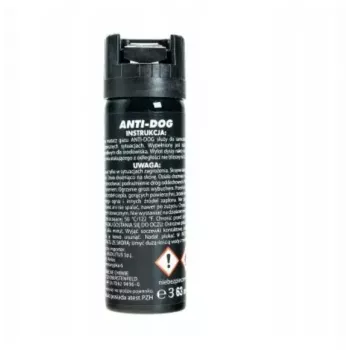 Pfefferspray TW 1000 Anti-dog PEPPER-FOG 63 ml Konus — 63 ml, 2.000.000 SHU, max. Reichweite 3 m, schwarz