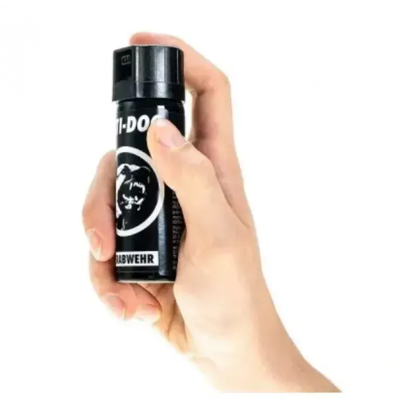 Pfefferspray TW 1000 Anti-dog PEPPER-FOG 63 ml Konus — 63 ml, 2.000.000 SHU, max. Reichweite 3 m, schwarz