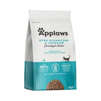 APPLAWS Adult Ocean fish with salmon - Trockenfutter für Katzen - 1,8kg