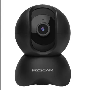 IP-Sicherheitskamera Foscam X5, Glühlampenform, 5 MP (2560×1920), Wi‑Fi & Ethernet, MicroSD bis 256 GB, 360° Schwenken/Neigen, 6x Digitalzoom, Nachtsicht 8 m