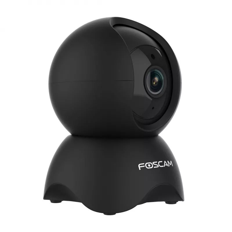 IP-Sicherheitskamera Foscam X5, Glühlampenform, 5 MP (2560×1920), Wi‑Fi & Ethernet, MicroSD bis 256 GB, 360° Schwenken/Neigen, 6x Digitalzoom, Nachtsicht 8 m