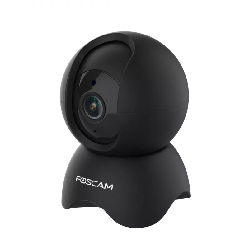 IP-Sicherheitskamera Foscam X5, Glühlampenform, 5 MP (2560×1920), Wi‑Fi & Ethernet, MicroSD bis 256 GB, 360° Schwenken/Neigen, 6x Digitalzoom, Nachtsicht 8 m