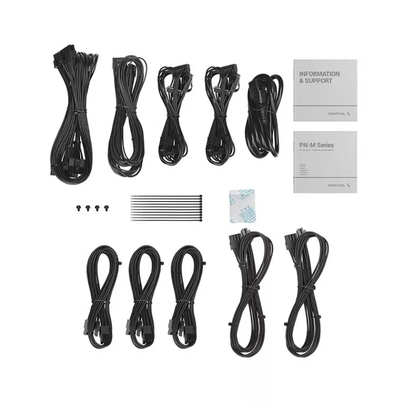 DeepCool PN650M Netzteil 650 W 20+4 pin ATX ATX Schwarz