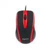 Havit HV-MS753 – universelle Computermaus, Rot und Schwarz