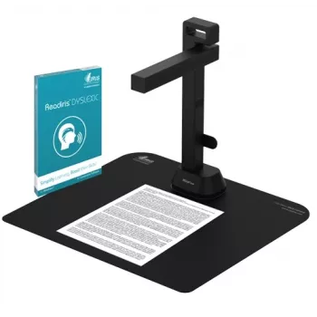 A3-Dokumentenscanner I.R.I.S. 462992 — 32 MP CMOS, max. Scan-Bereich 420×297 mm, 4608×3456 px, USB, Schwarz, 1,15 kg